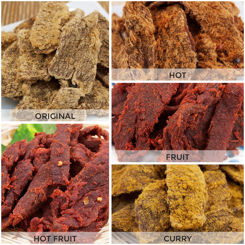 SAMPLER PACK 中國牛肉干 五種口味體驗包-Chinese Brand Beef Jerky